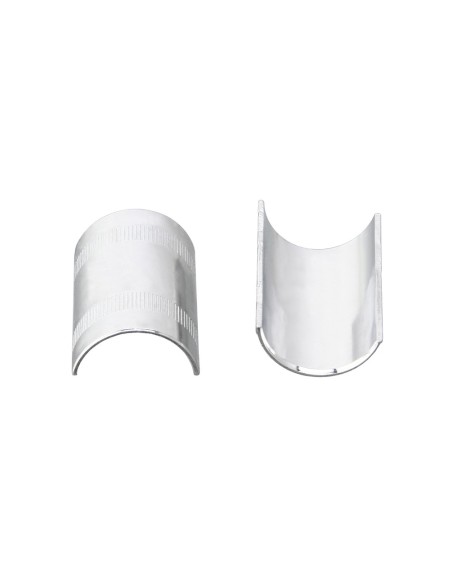 Handlebar Shim Alloy 25.4mm To 28.6mm Silver.